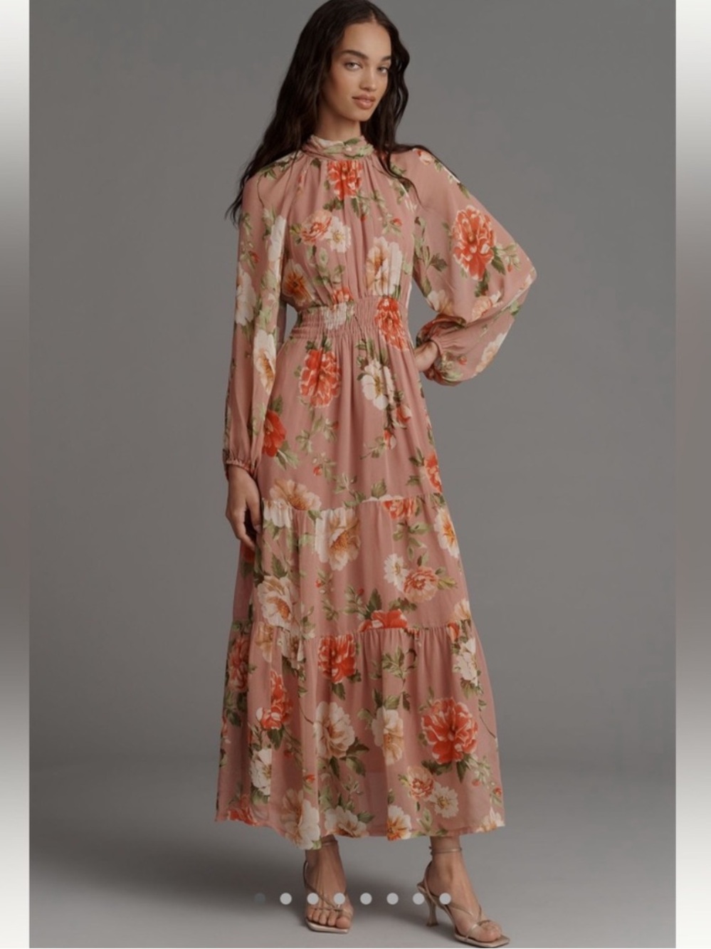 NWT Chiffon Somerset Maxi Dress